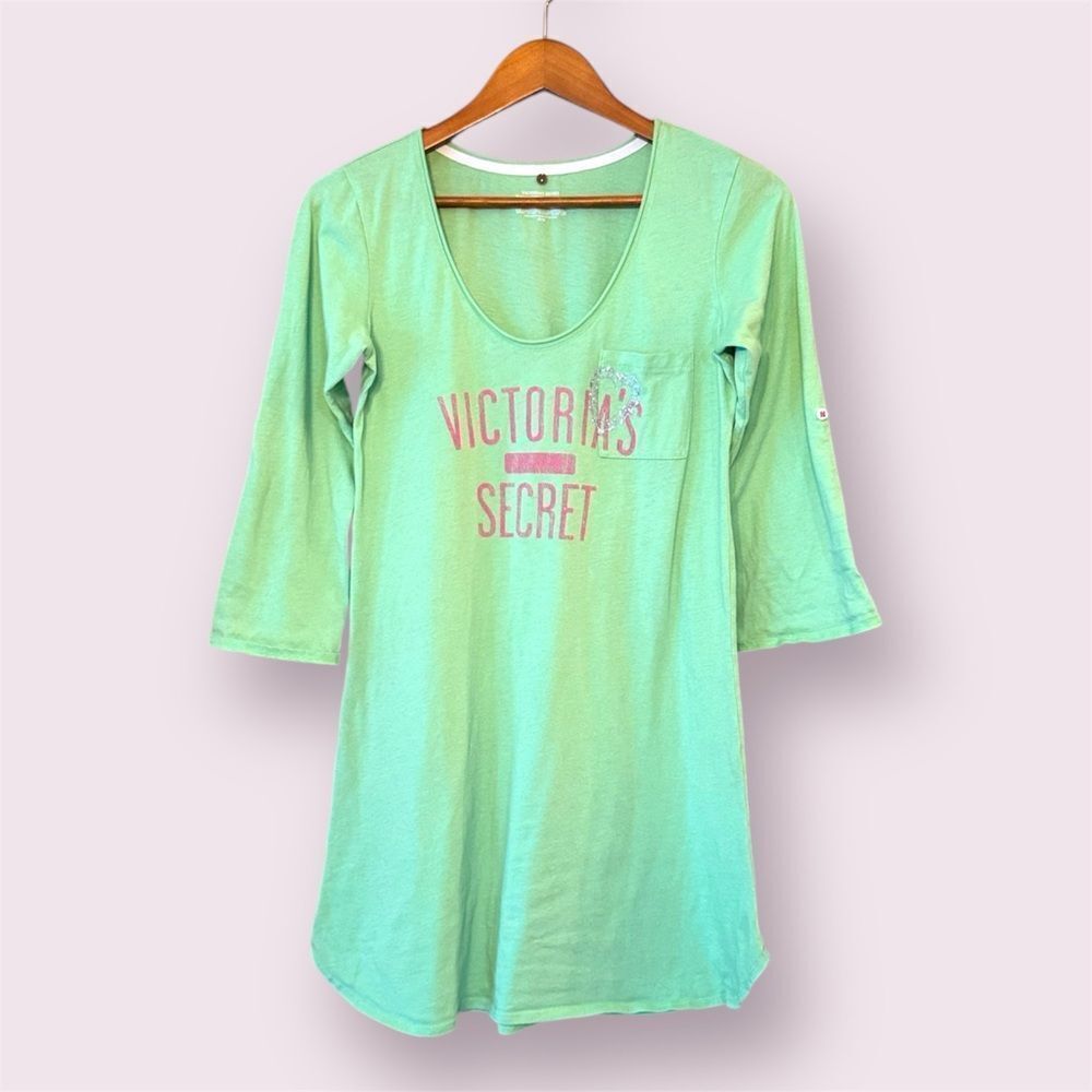 VICTORIA'S SECRET Y2K Scoop Neck Nightgown Pajama